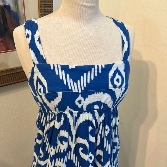 HONORINE Marguerite Tiered Cotton-Gauze Maxi Dress Size S - Picture 4 of 10